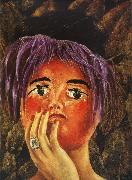 Frida Kahlo Mask oil painting on canvas